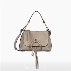 See by Chloe Mini Joan Bag in Motty Grey